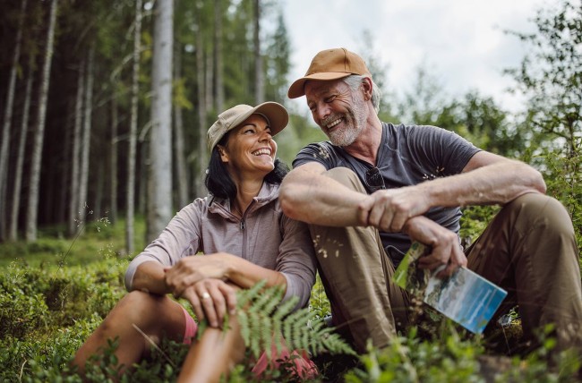 Rast bei einer Wanderung in der Region Schladming-Dachstein